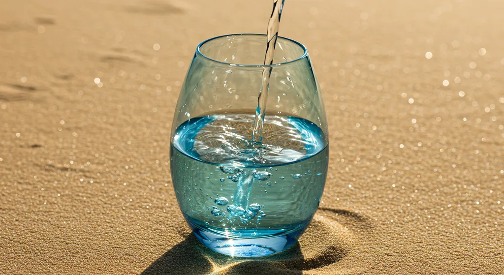Crystal clear living water